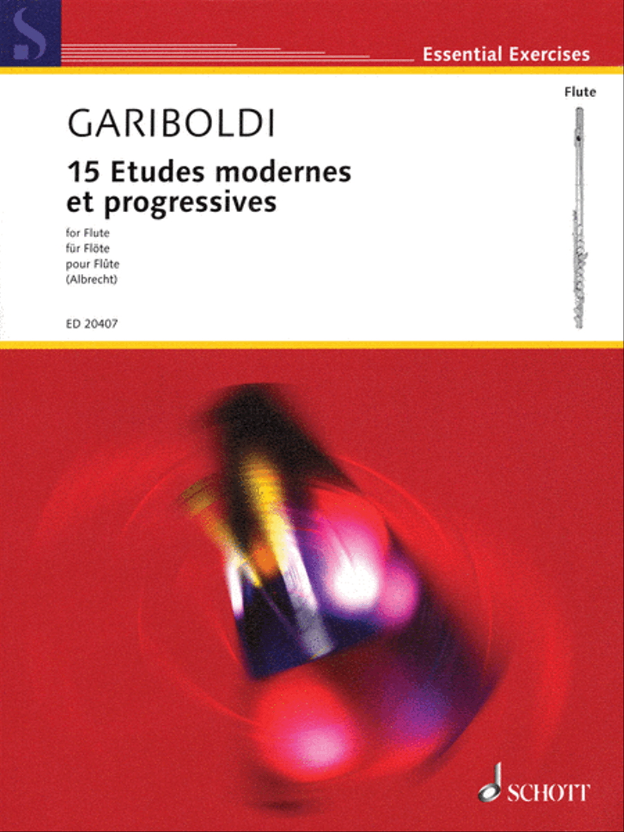15 Etudes modernes et progressives Flute Solo scores gallery preview page 1