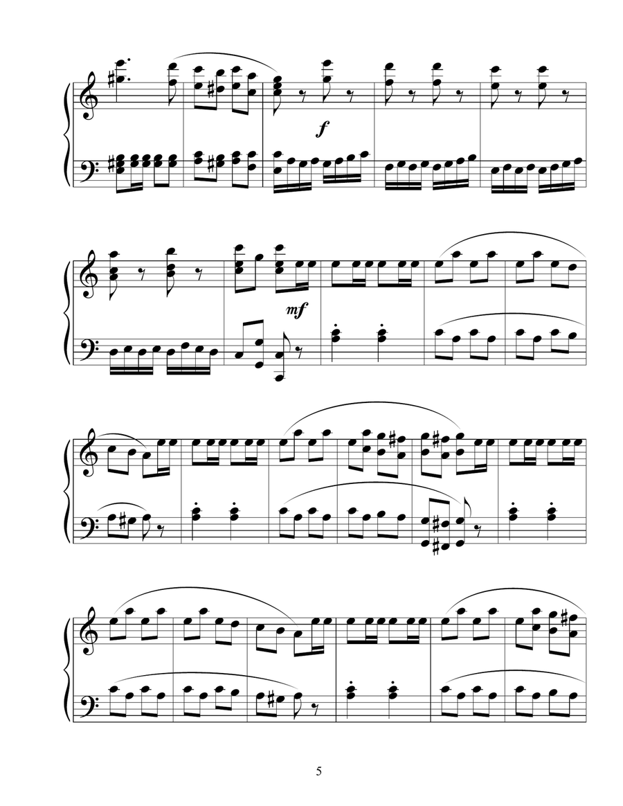 William Tell Overture Piano Method scores gallery preview page 5
