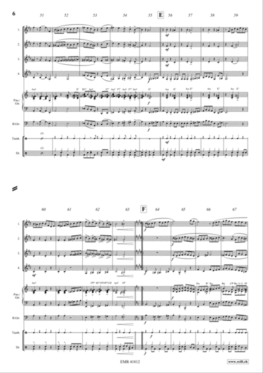 Fascinatin' Gospels Trumpet scores gallery preview page 6