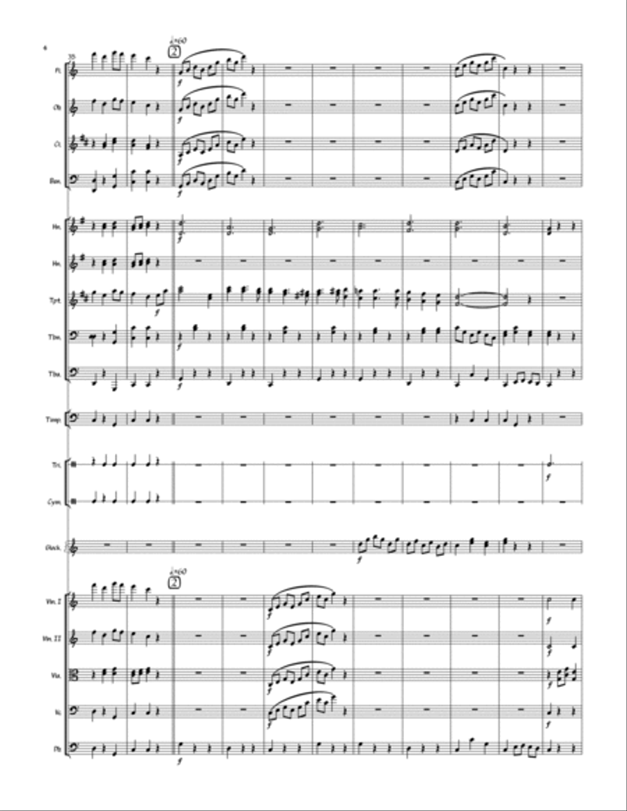 Sinterklaaswaltz (full orchestra)2 Full Orchestra scores gallery preview page 4