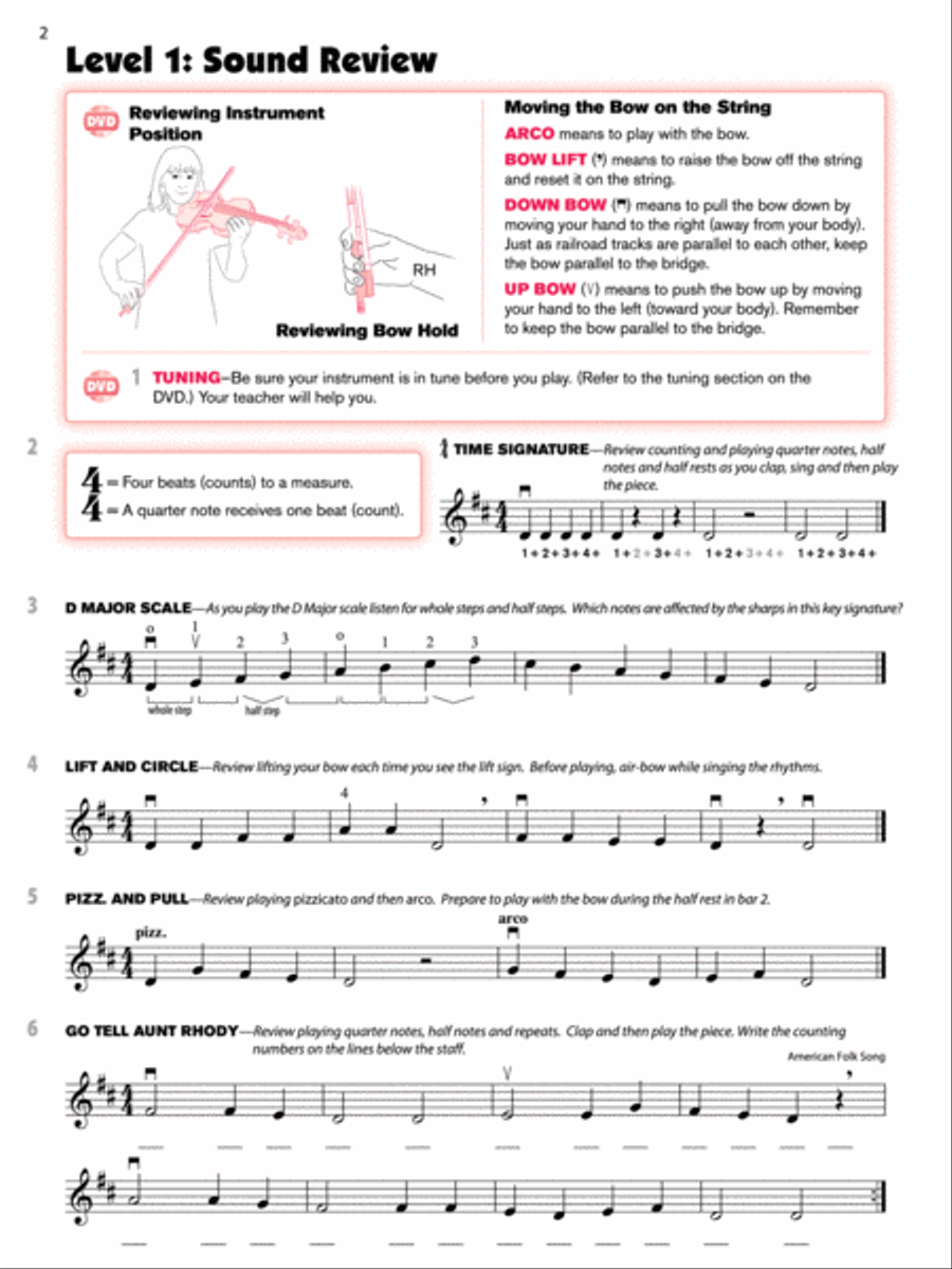 Sound Innovations for String Orchestra, Book 2 Chamber Orchestra scores gallery preview page 2