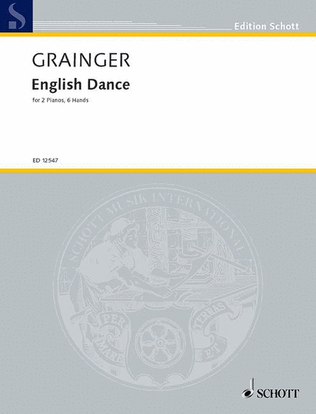 Book cover for Grainger English Dance;2pft 6h