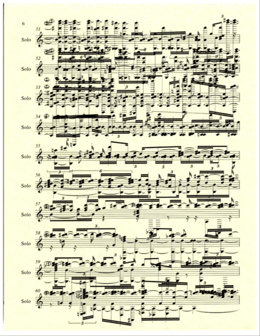 Dying Wish Dying Wish Piano Solo scores gallery preview page 6