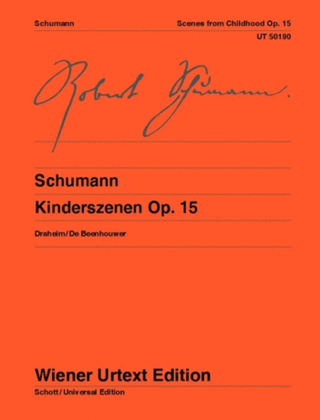Kinderszenen, Urtext (with critical notes)