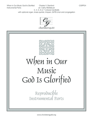 Book cover for When in Our Music God Is Glorified - Reproducible Inst Parts