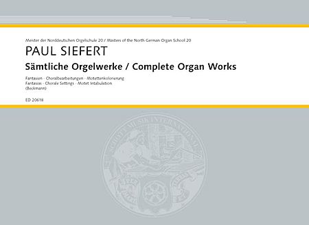 Complete Organ Works:13 Fantasias, 2 Choral Variations, 1 Motet Intabulation Organ