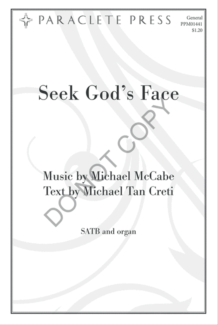 Seek God's Face Seek God's Face 4-Part scores gallery preview page 2