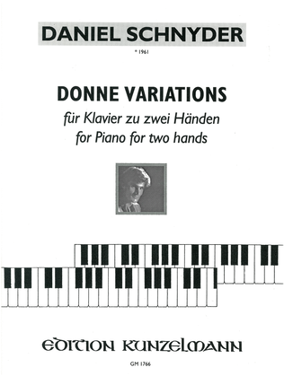 Book cover for Donne Variations