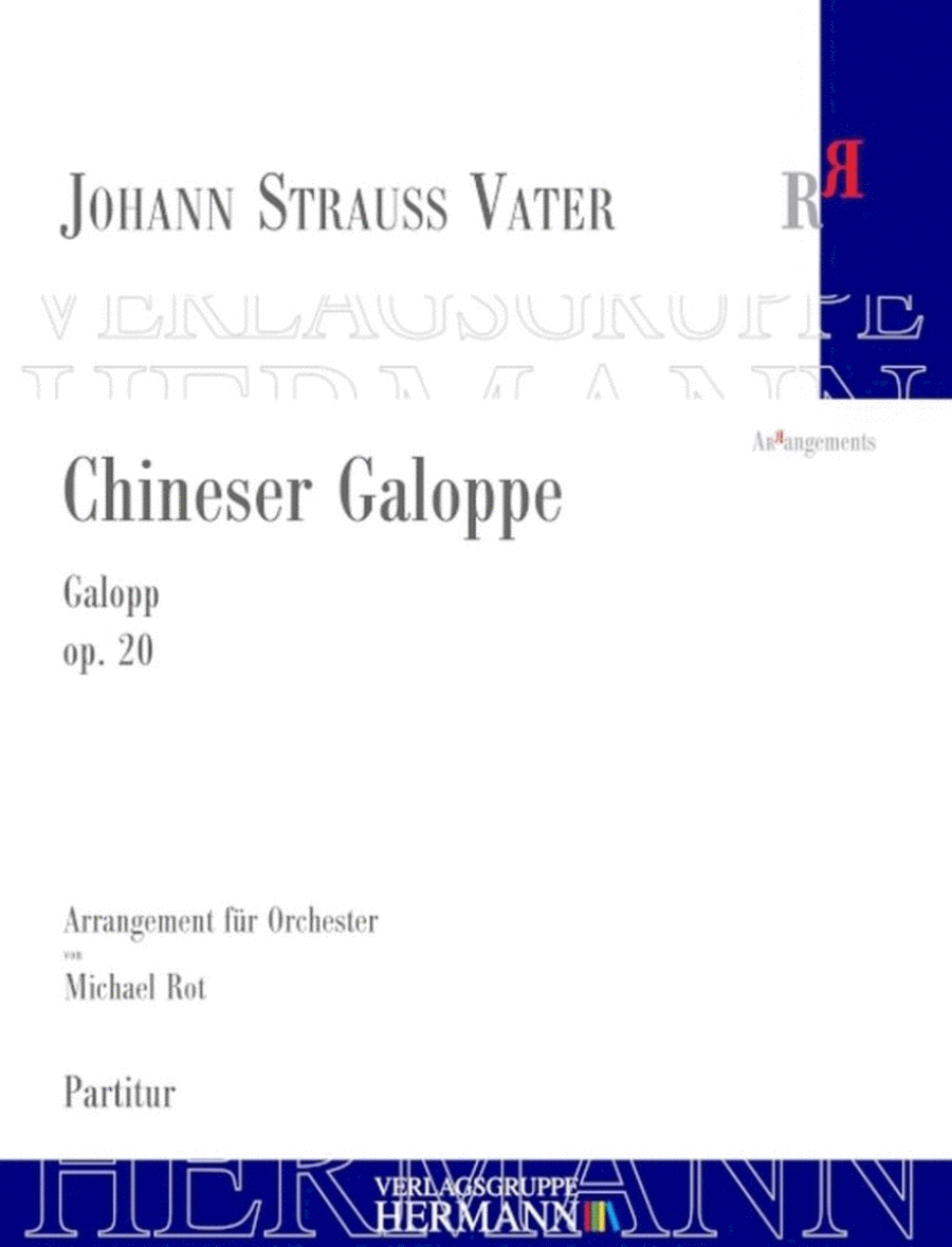 Chineser Galoppe Op. 20 Orchestra scores gallery preview page 1