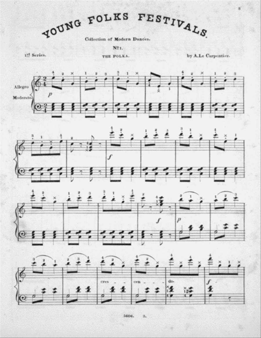 The Polka Piano Solo scores gallery preview page 2
