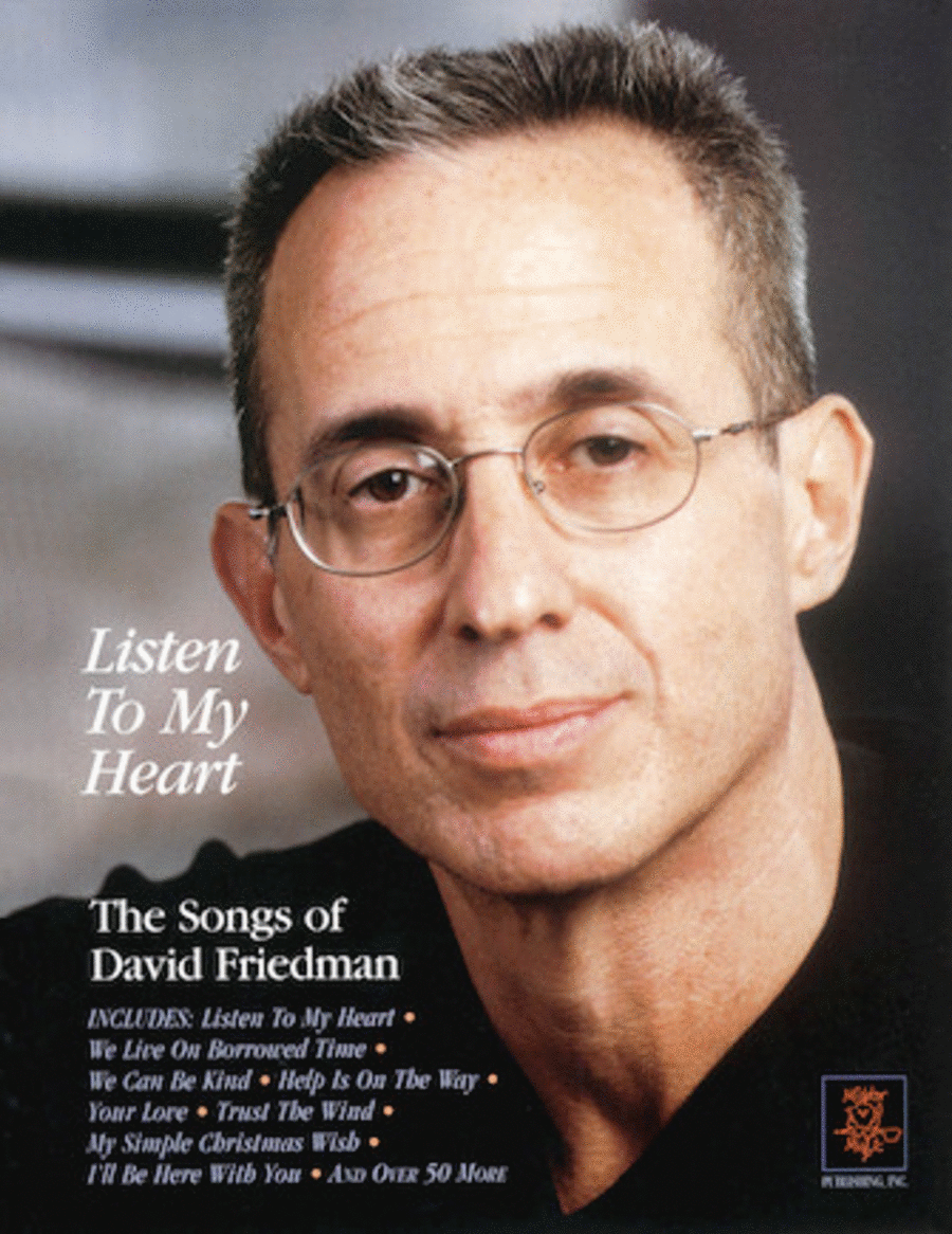 Listen to My Heart - The Songs of David Friedman Piano, Vocal, Guitar scores gallery preview page 1