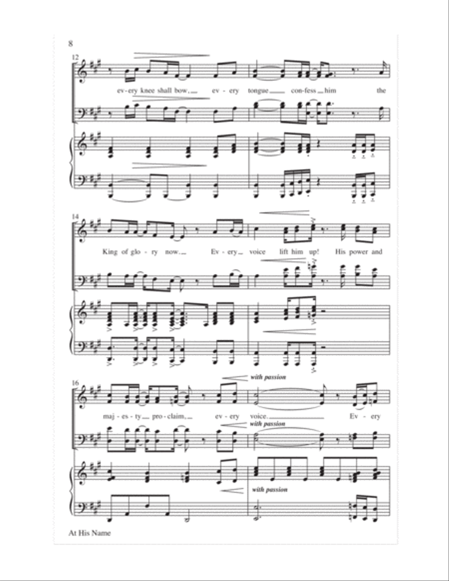Worship Openers: Introits that Work!, Vol. 2 4-Part scores gallery preview page 10