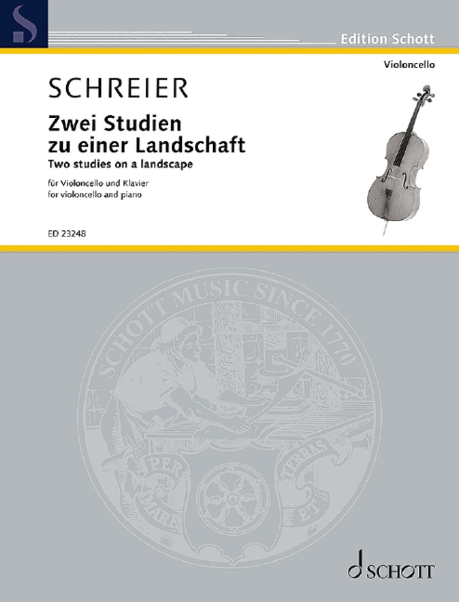 Zwei Studien zu einer Landschaft Piano Accompaniment scores gallery preview page 1