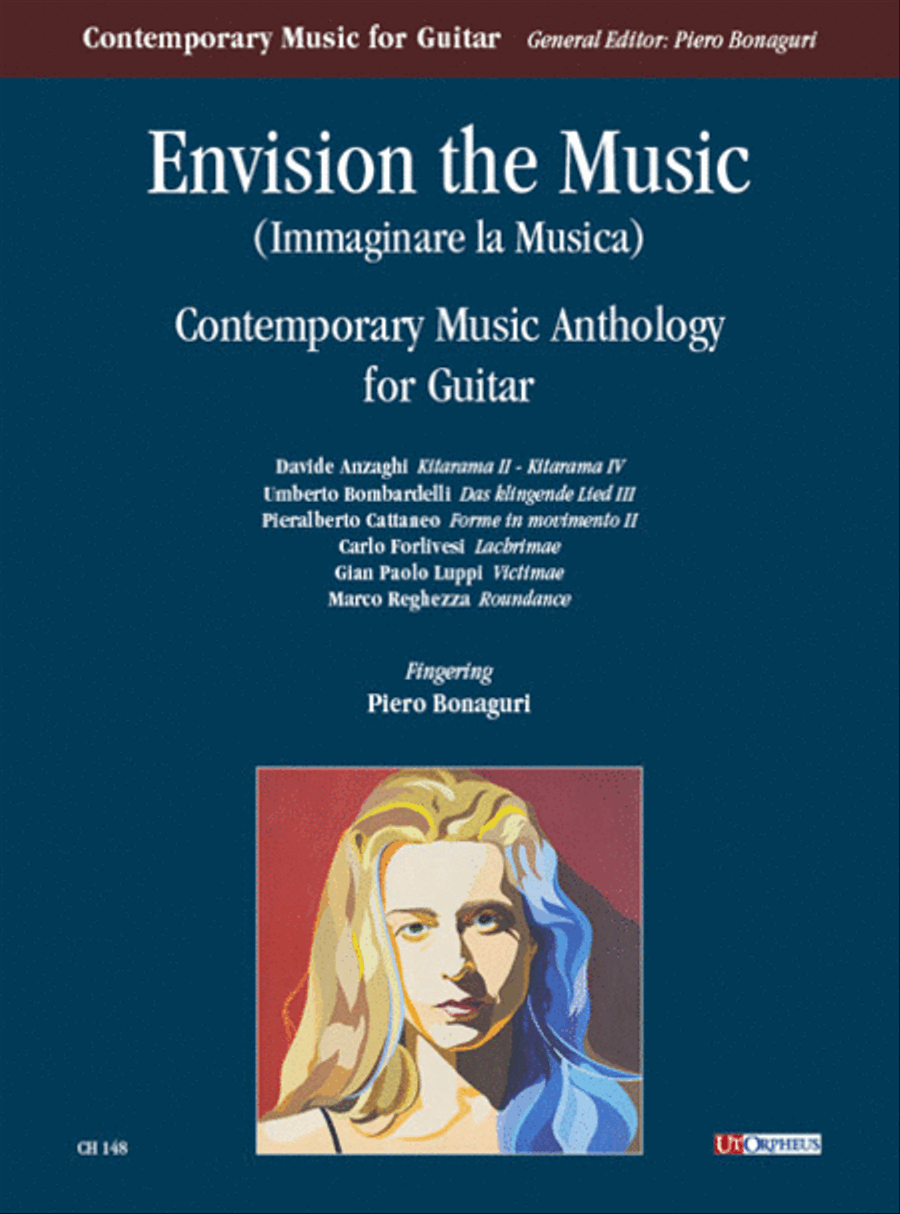 Envision the Music. Contemporary Music Anthology for Guitar (Anzaghi, Bombardelli, Cattaneo, Forlivesi, Luppi, Reghezza) Acoustic Guitar scores gallery preview page 1