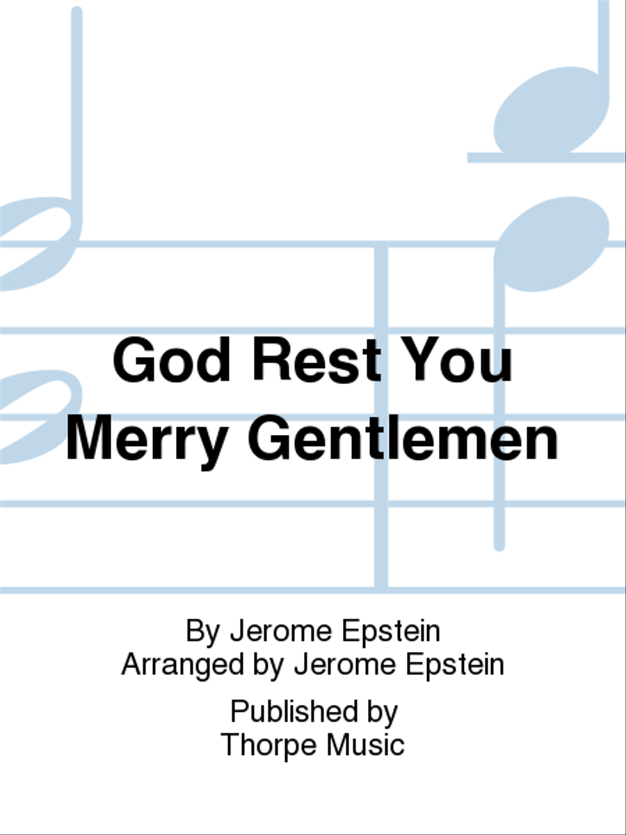 God Rest You Merry Gentlemen Choir scores gallery preview page 1