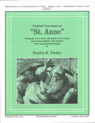 Book cover for Festival Concertato on St. Anne