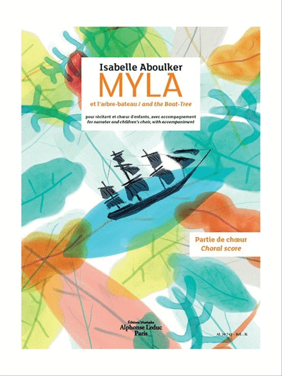 Myla And The Boat-tree For Narrator And Children's Choir With Accompaniement Children's Choir scores gallery preview page 1