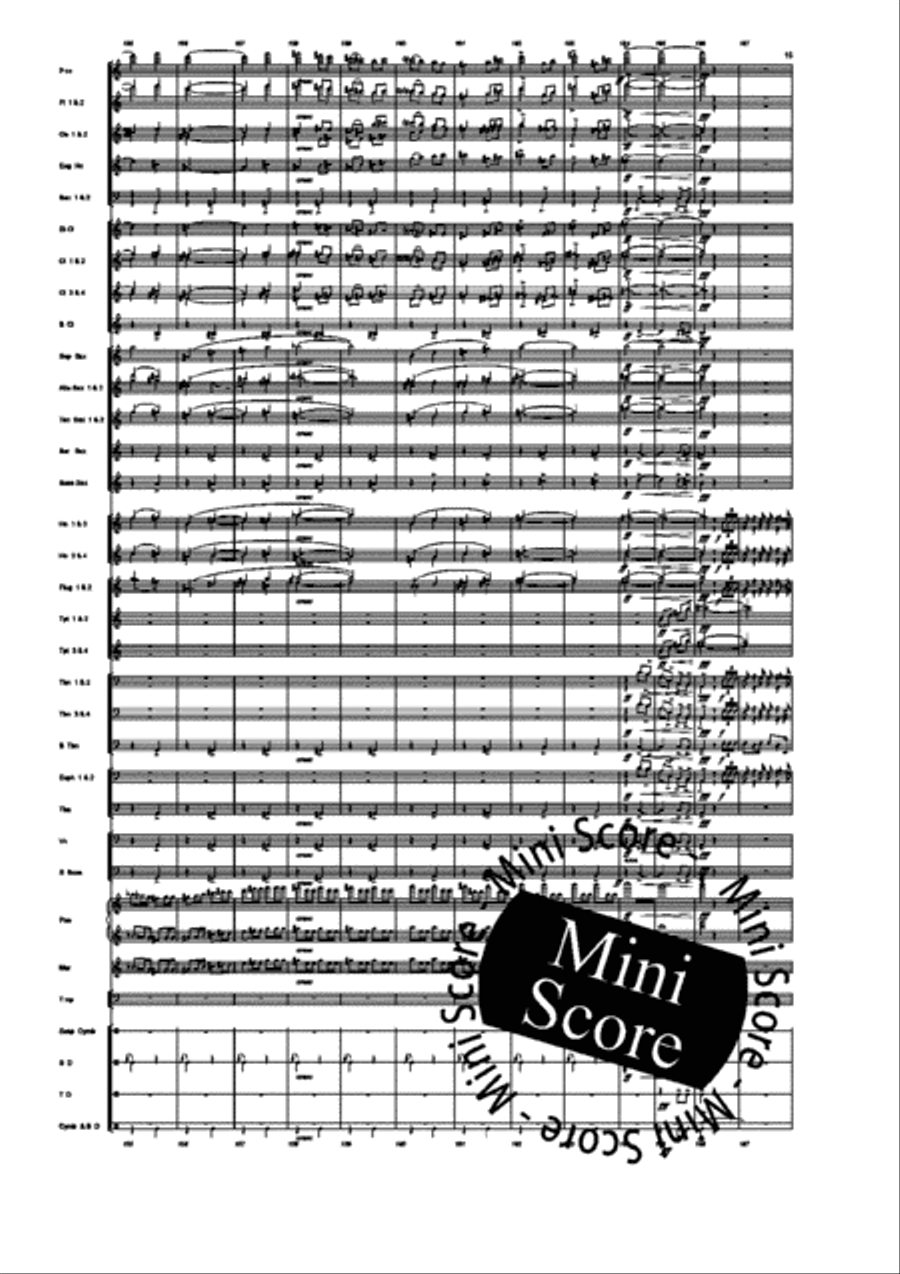 Tetis Tetis Concert Band scores gallery preview page 17
