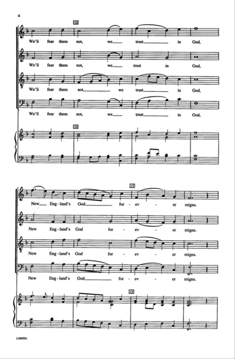 Chester 4-Part scores gallery preview page 3