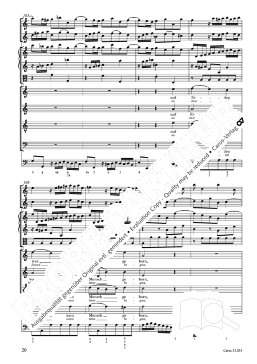 Lord Jesus Christ, in thee alone (Allein zu dir, Herr Jesu Christ) ATB scores gallery preview page 21