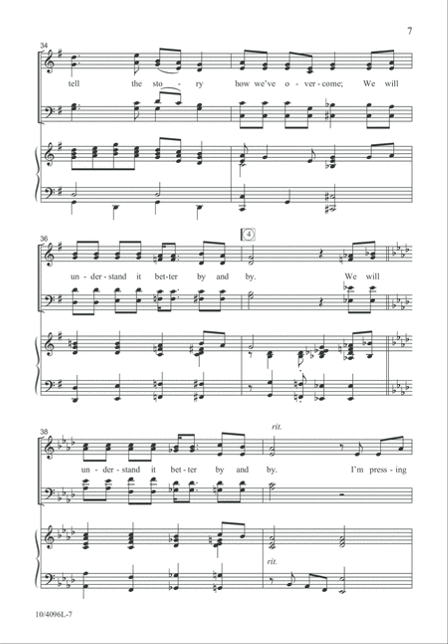 On to Higher Ground 4-Part scores gallery preview page 7