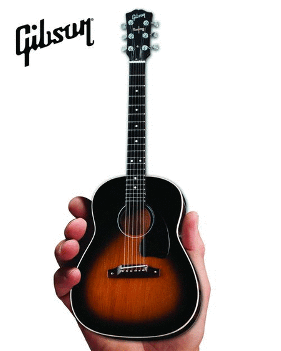 Gibson J-45 Vintage Sunburst Mini Guitar Replica School and Community scores gallery preview page 7
