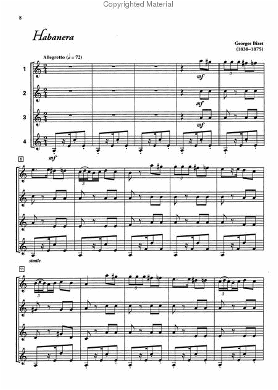 Jerry Snyder's Guitar School, Ensemble Book, Book 2 Guitar scores gallery preview page 3