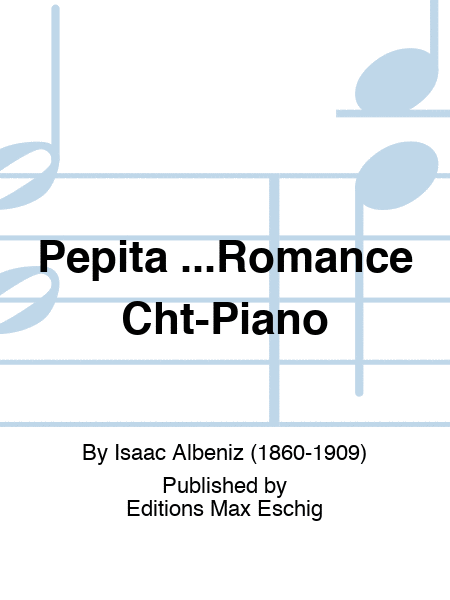 Pepita ...Romance Cht-Piano