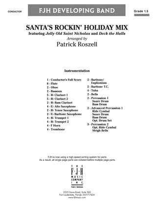 Santa's Rockin' Holiday Mix: Score