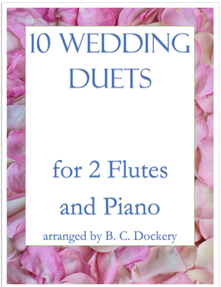 10 Wedding Duets for 2 Flutes and Piano