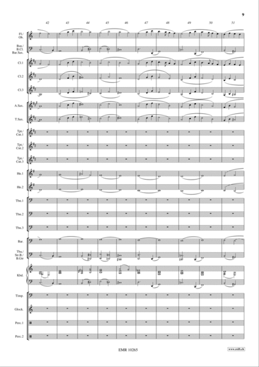 Martial Prelude Concert Band scores gallery preview page 10
