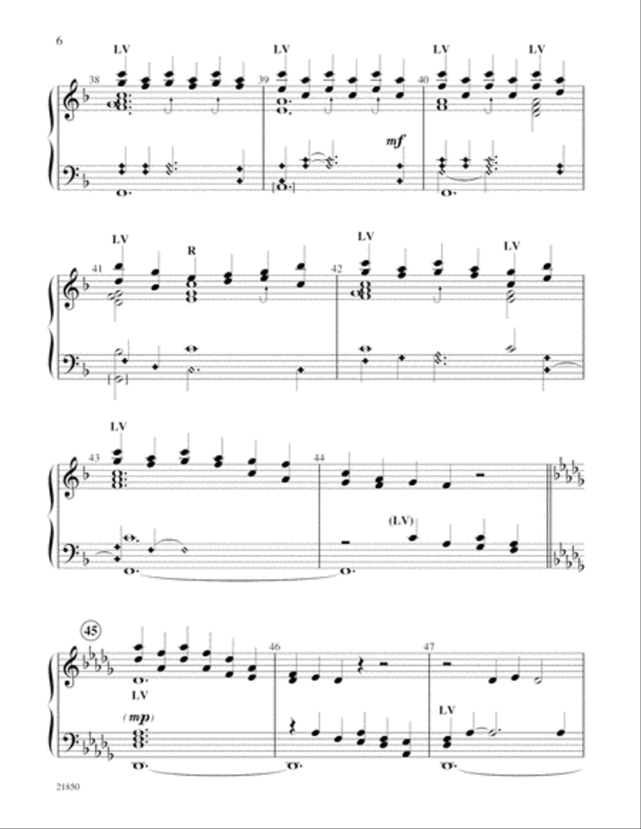 How Can I Keep from Singing Handbell Choir scores gallery preview page 6