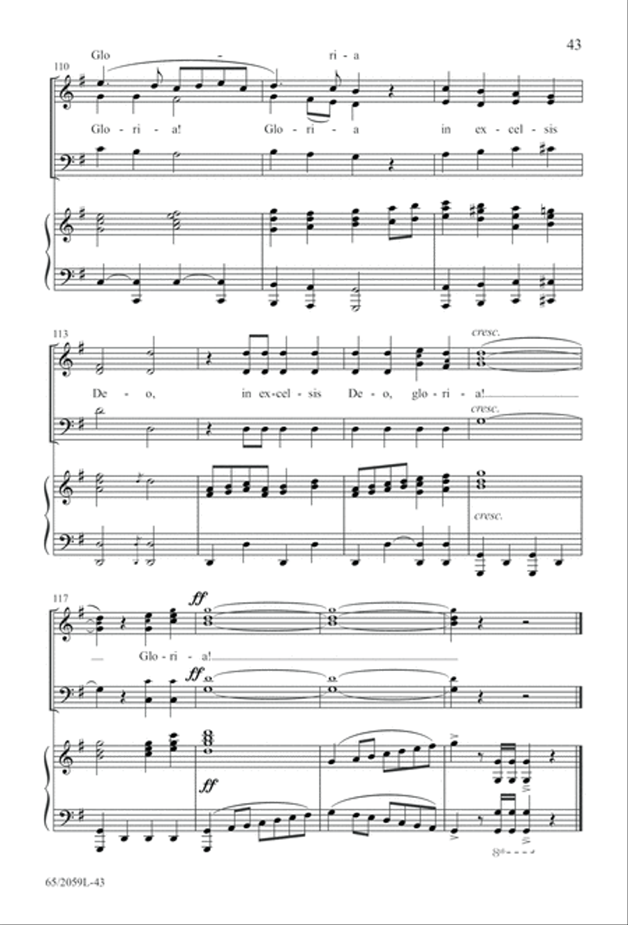 The Christmas Story The Christmas Story 3-Part scores gallery preview page 44