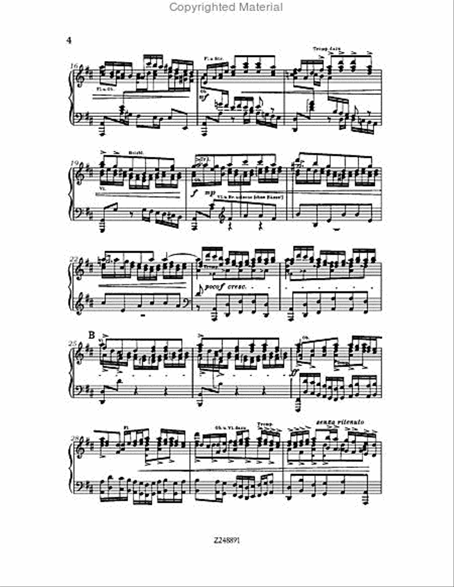 Magnificat in D major, BWV 243 Choir scores gallery preview page 4