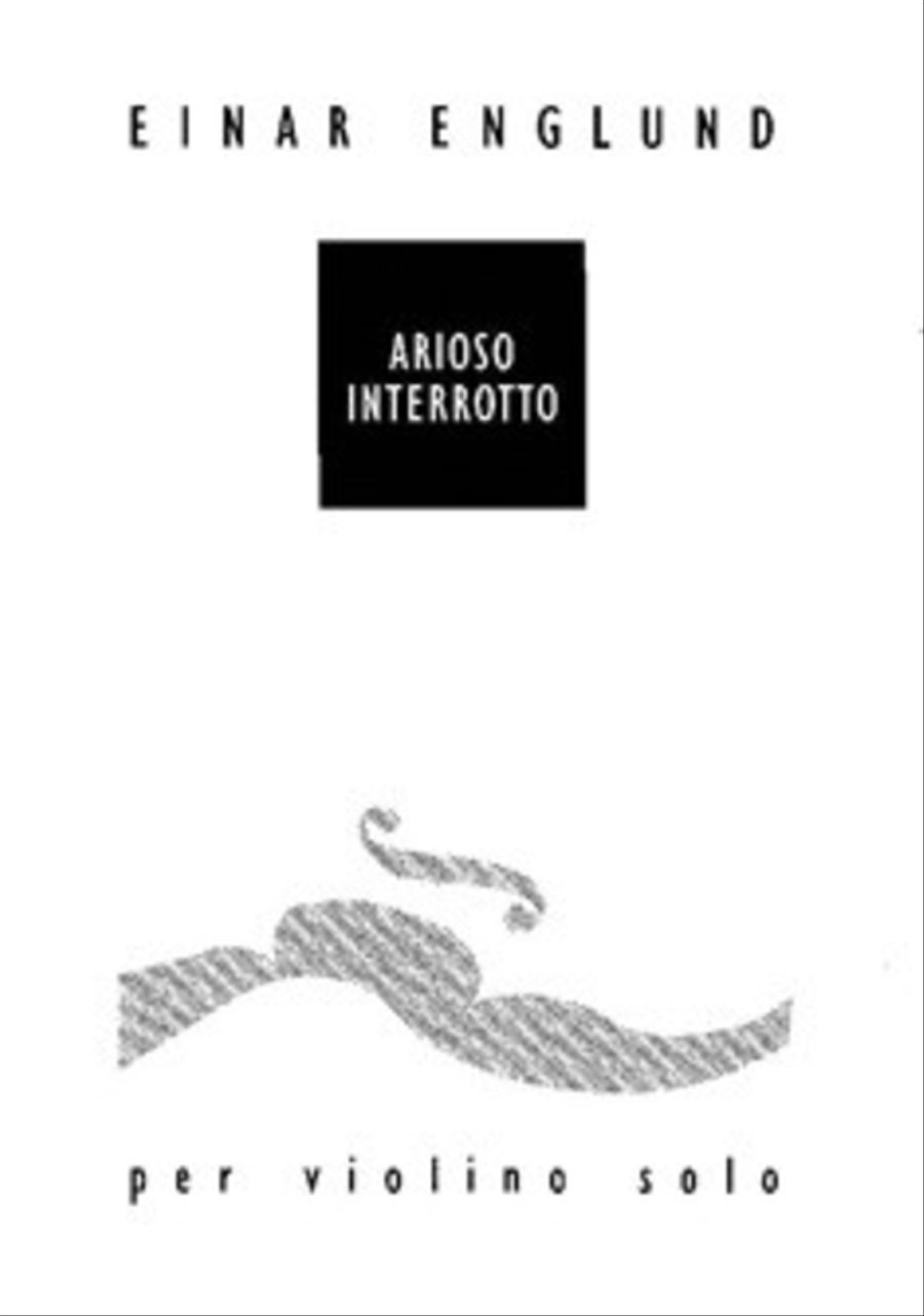 Arioso interrotto Violin Solo scores gallery preview page 1