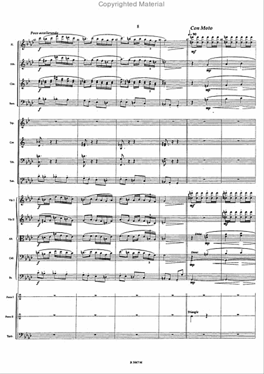 Ouverture sur des thèmes bosniaques Orchestra scores gallery preview page 9