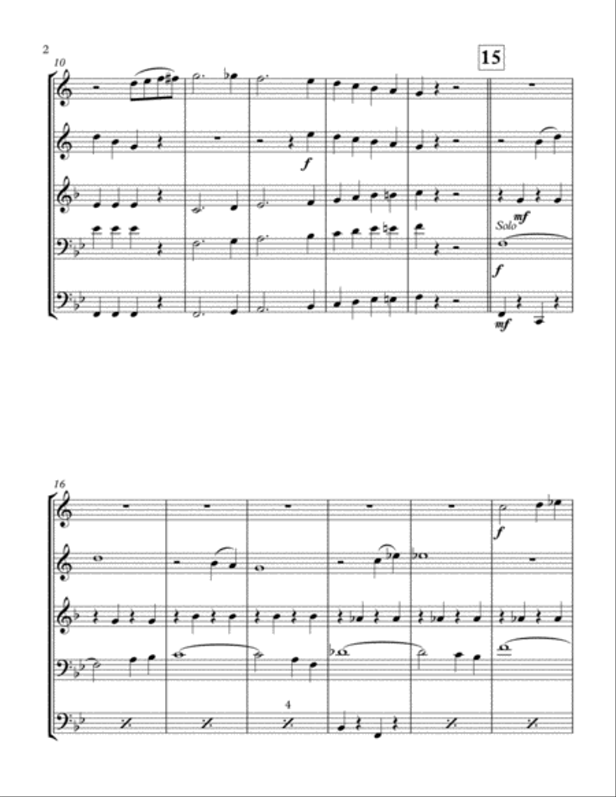 Instant Concert Brass Ensemble scores gallery preview page 2