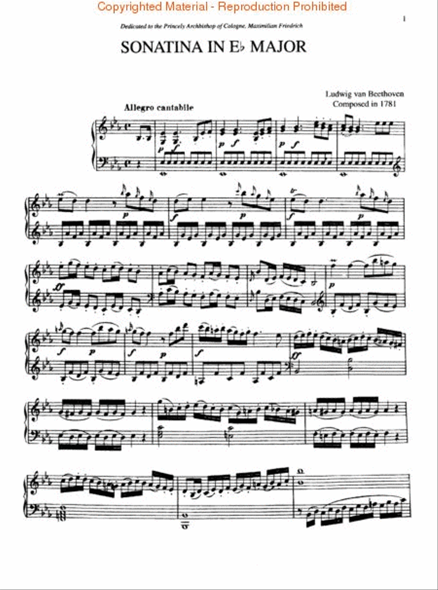 Sonatina Album Piano Solo scores gallery preview page 3