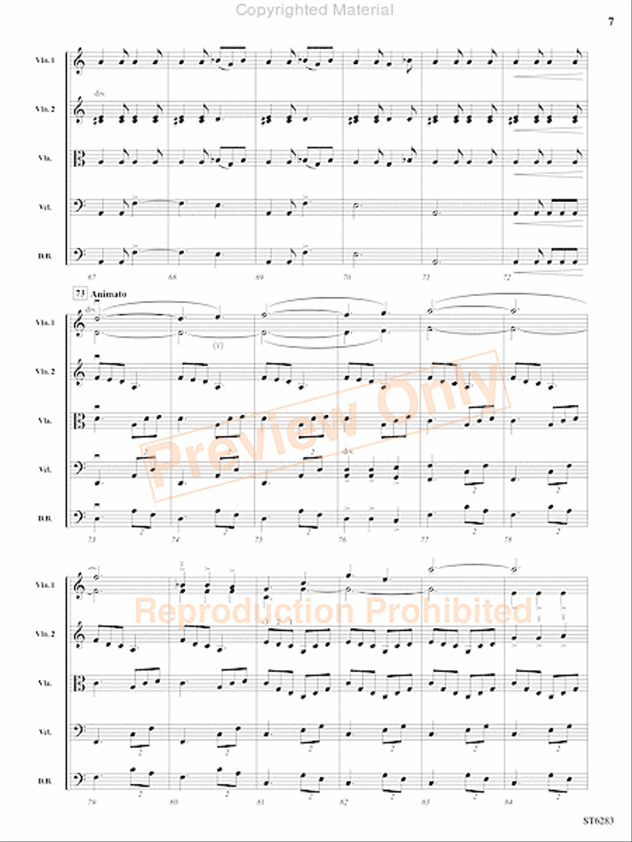 Orion and the Scorpion String Orchestra scores gallery preview page 8