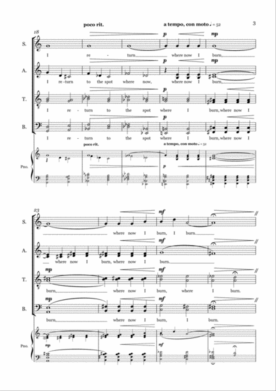 Rhyme of Polaris 4-Part scores gallery preview page 5