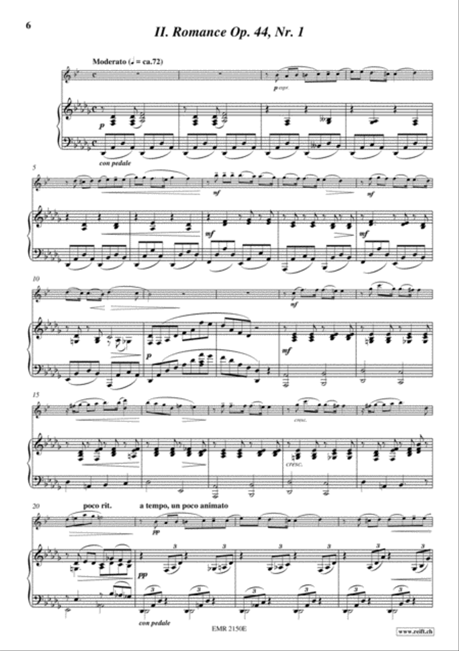 Melody & Romance Melody & Romance Alto Saxophone scores gallery preview page 6