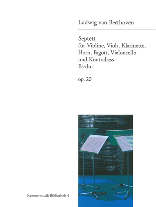 Book cover for Septet Op. 20