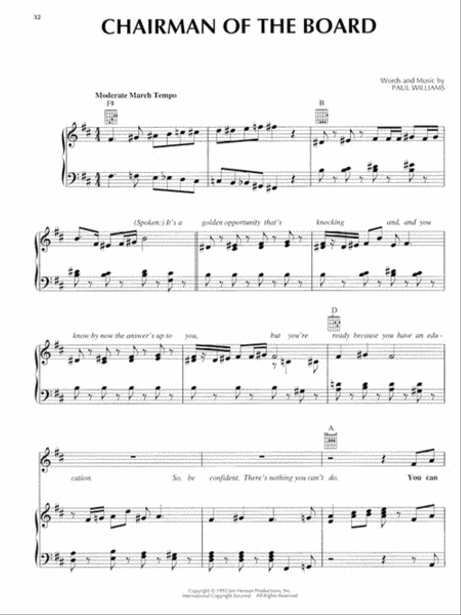 The Muppet Christmas Carol Piano, Vocal, Guitar scores gallery preview page 6