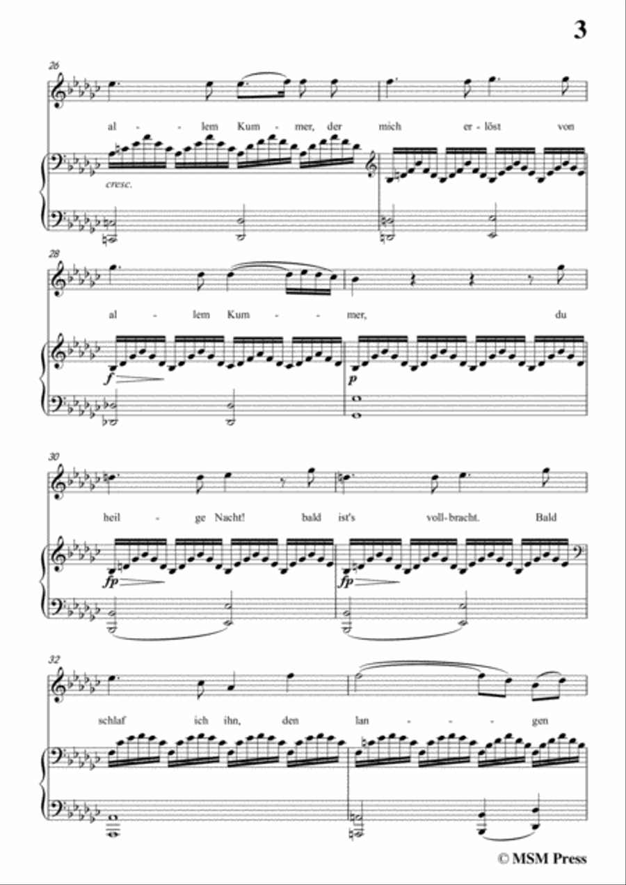 Schubert-Nachtstück,Op.36 No.2,in e flat minor,for Voice&Piano Voice scores gallery preview page 5