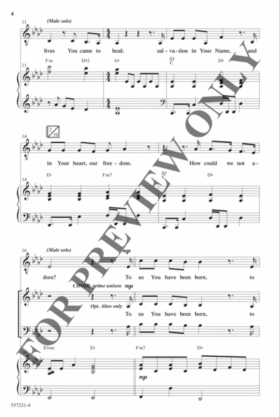 New Christmas Anthem Pak Vol 1 - Anthem Preview Pak Hymn Anthems scores gallery preview page 17