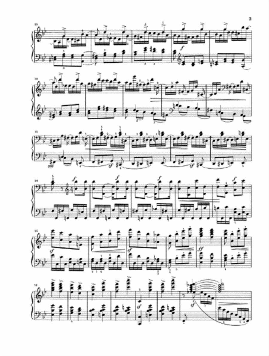 Piano Sonata in G minor, Op. 22 (with Original Last Movement) Piano Solo scores gallery preview page 3