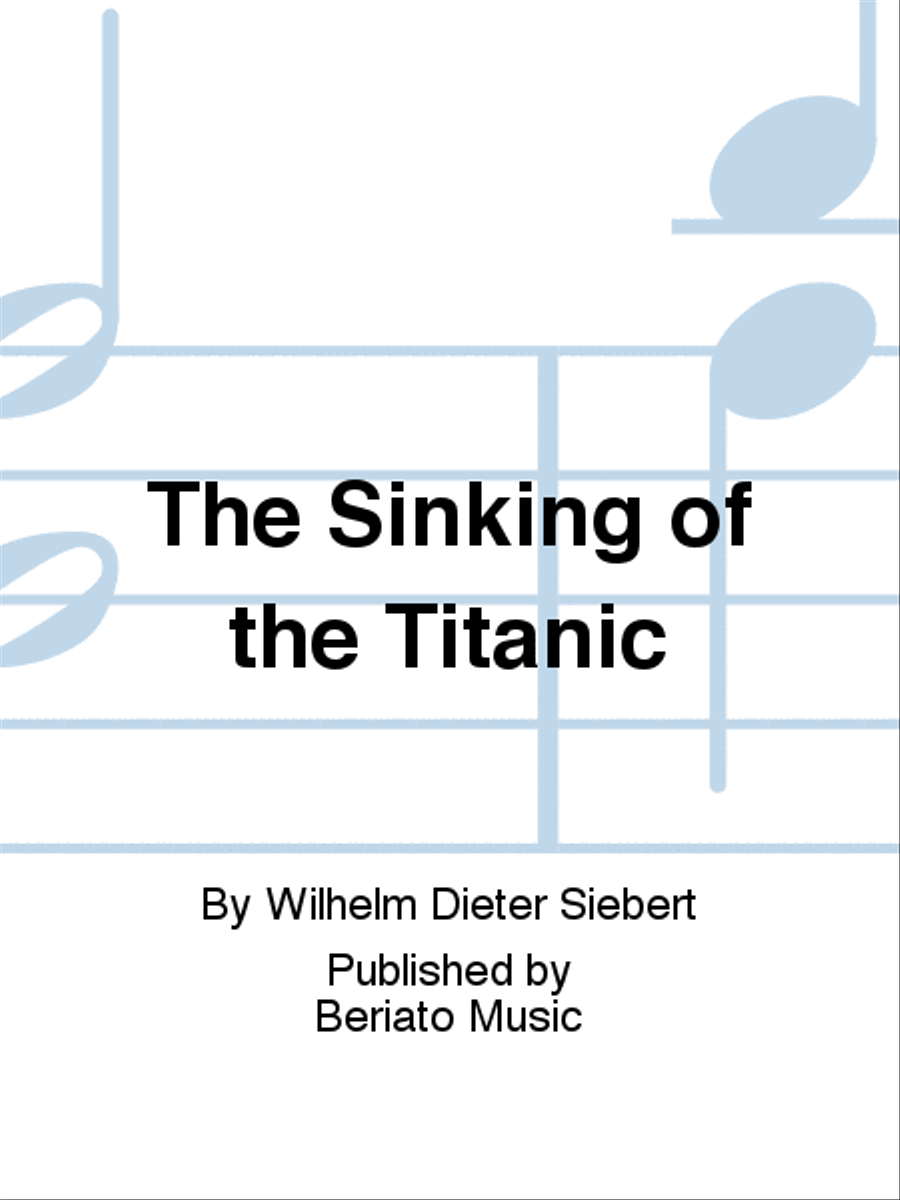 The Sinking of the Titanic School and Community scores gallery preview page 1