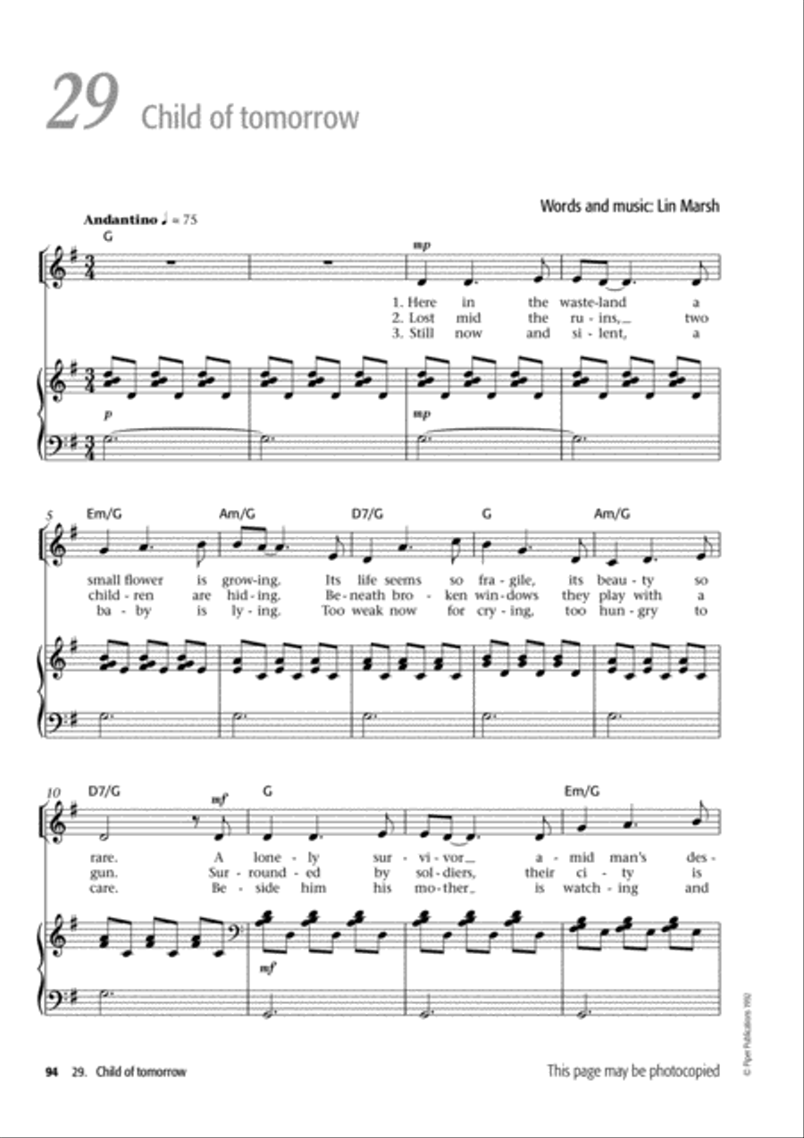 Junior Voiceworks 2 Unison Choir scores gallery preview page 29