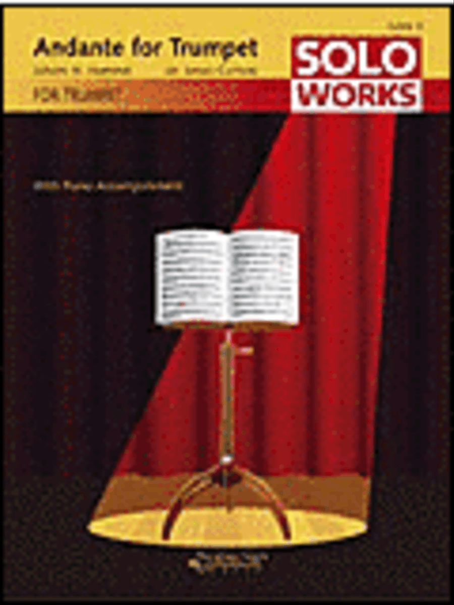 Andante for Trumpet Trumpet Solo scores gallery preview page 1