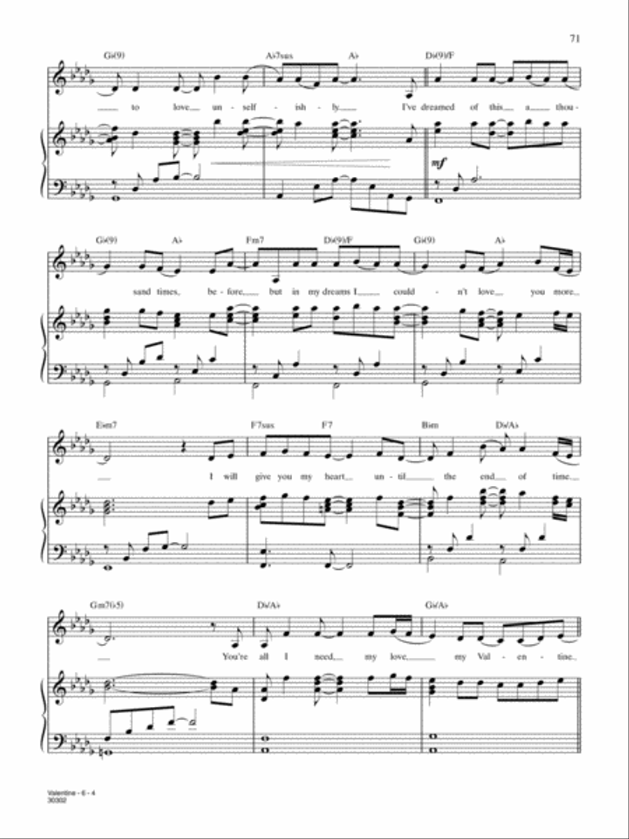 The Essential Jim Brickman Piano, Vocal, Guitar scores gallery preview page 72